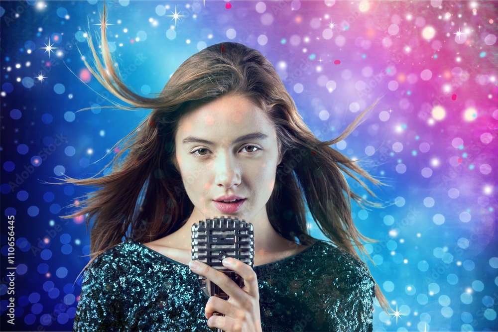Singer. Stock-Foto | Adobe Stock