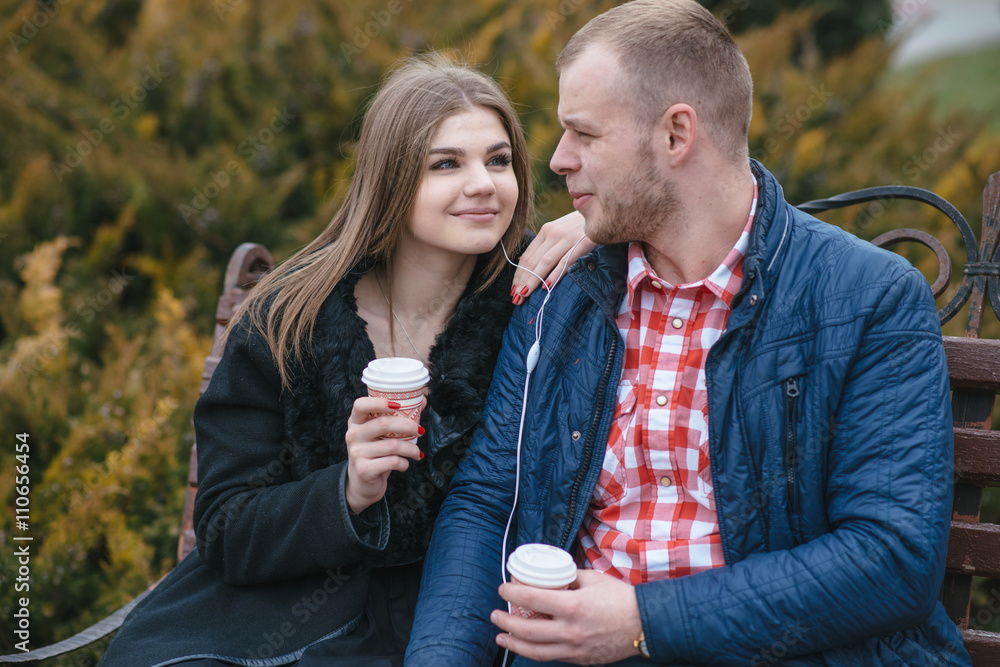 Fototapeta premium Couple in love