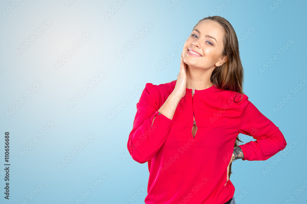 Beautiful young woman Beautiful young woman