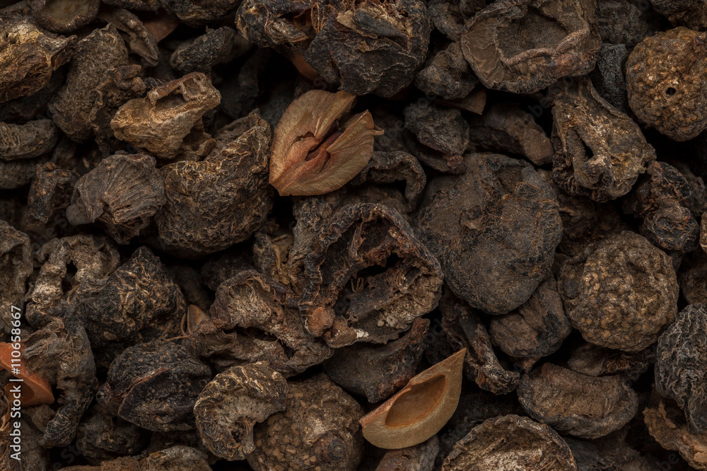 Organic dried Indian gooseberry (Phyllanthus emblica) with whole seeds. Macro close up background texture. Top view. Organic dried Indian gooseberry (Phyllanthus emblica) with whole seeds. Macro close up background texture. Top view.