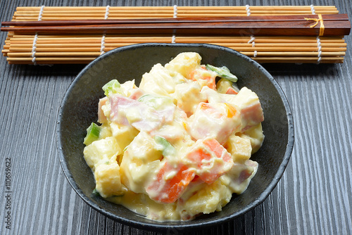 Delicious Japanese potato salad
