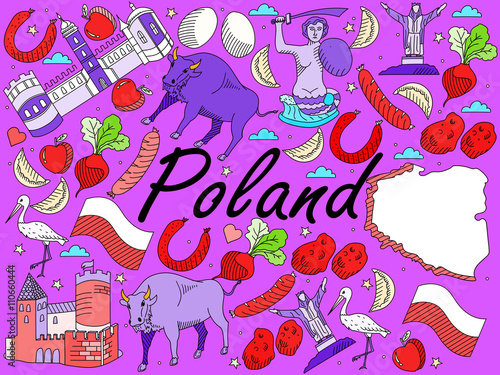 Poland vector illustration