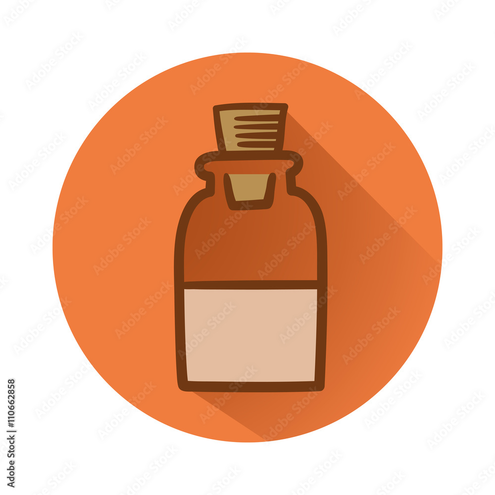 This is an illustration of chemical bottle This is an illustration of chemical bottle