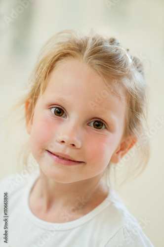 Portrait of beautiful little girl