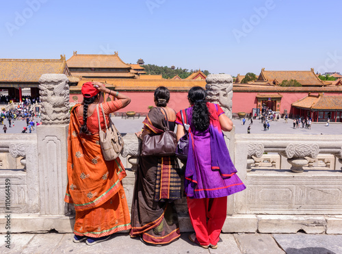 India traveler in China