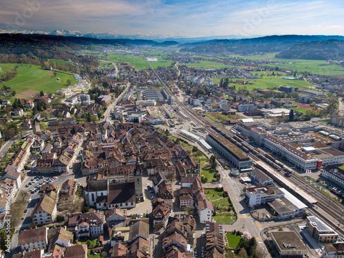 Drohnenbild Zofingen Altstadt
ca. 200m über Boden
(05.2016) photo