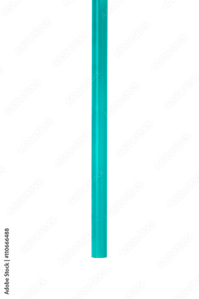 bottom half of a turquoise pencil crayon bottom half of a turquoise pencil crayon