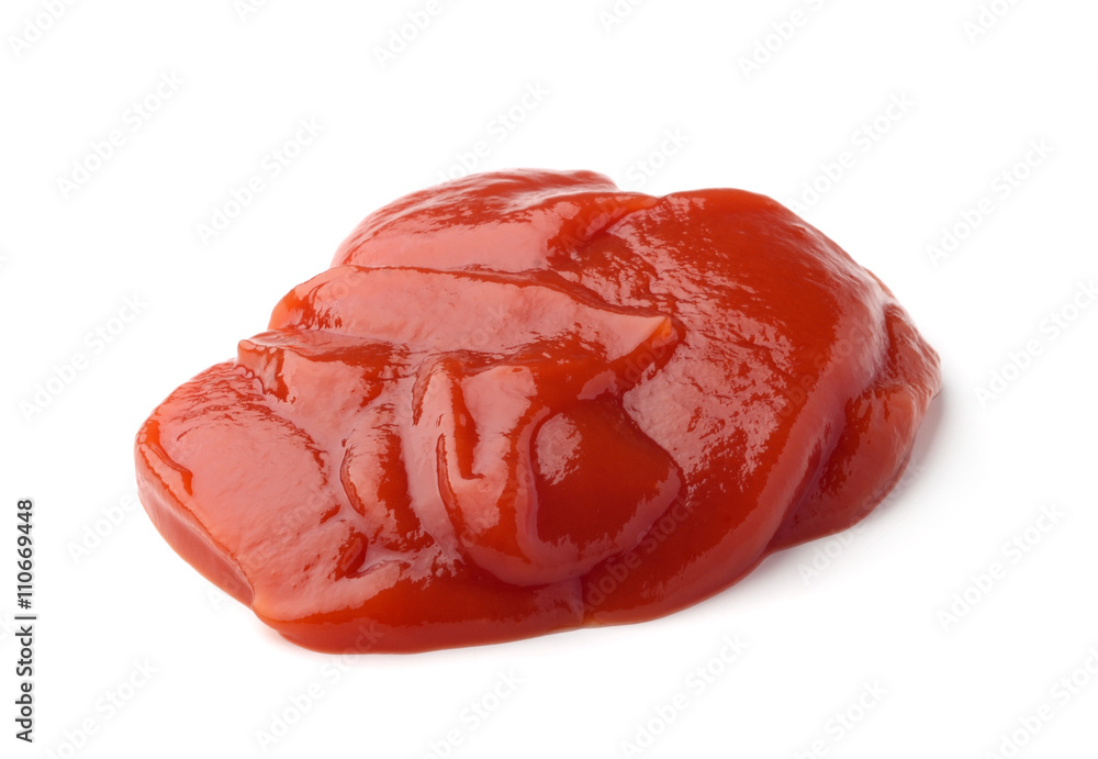 Fototapeta premium Ketchup isolated on white