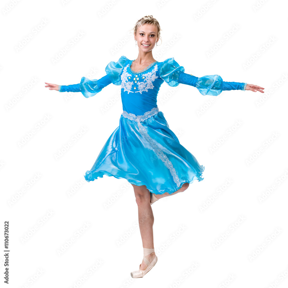 young woman ballerina ballet dancer dancing on white background young woman ballerina ballet dancer dancing on white background
