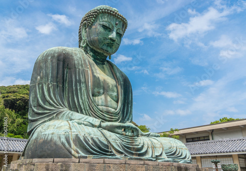 The Great Buddha Daibutsu in kamakura Tokyo JAPAN