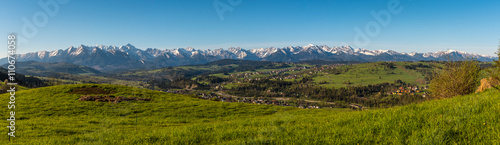 Bukowina Tatrzańska - panorama photo