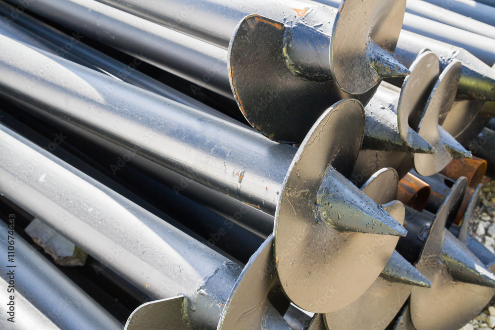 Building materials for sale outside on the basis of the building
