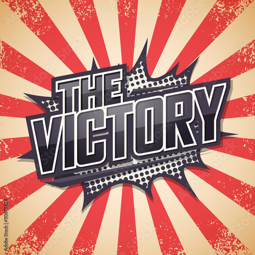Retro poster, The Victory, ...