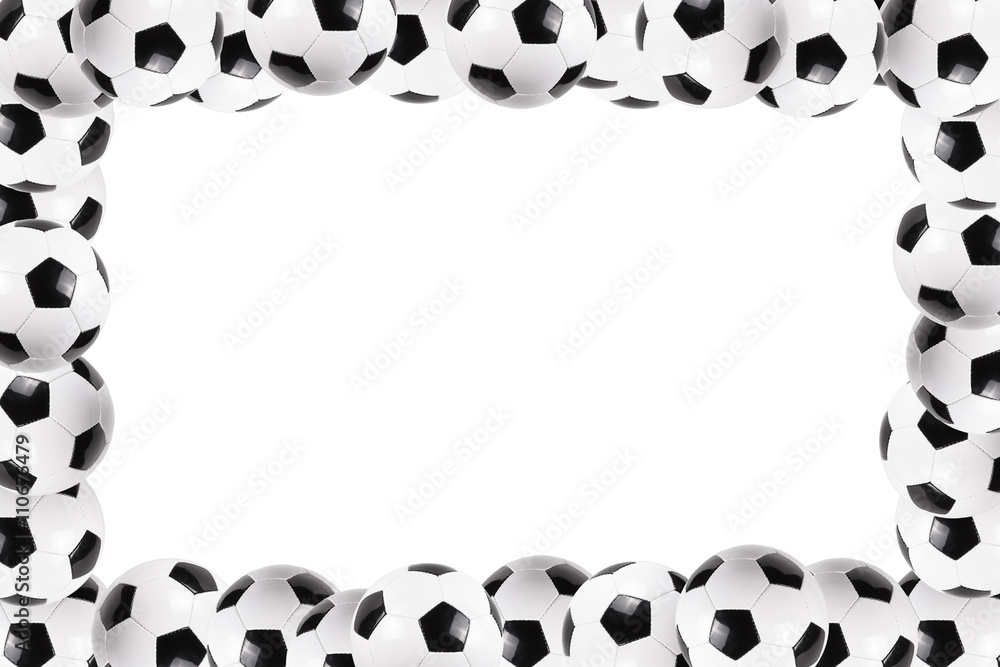 Fußball Rahmen Stock-Foto | Adobe Stock