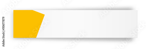 the black rectangular banner