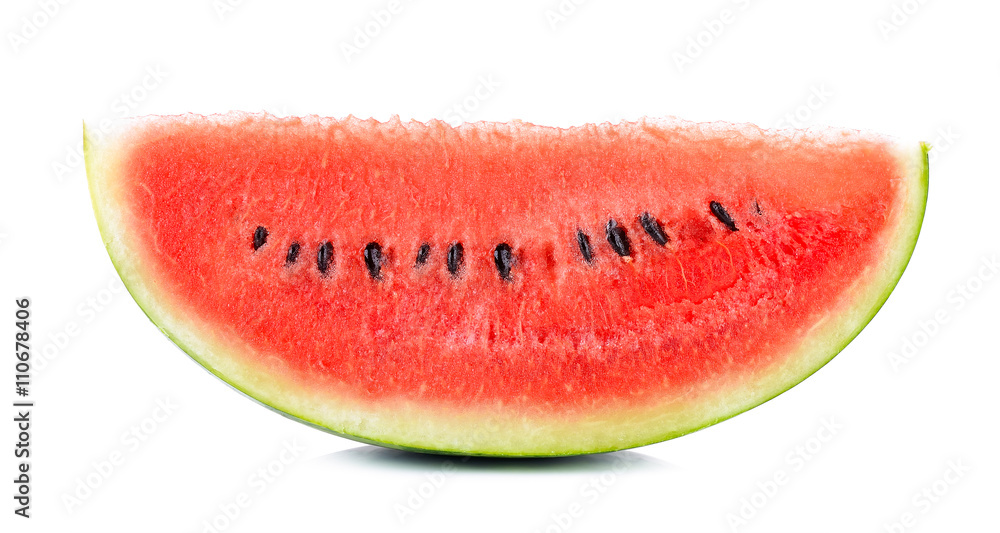 Sliced of watermelon isolated on white background Sliced of watermelon isolated on white background