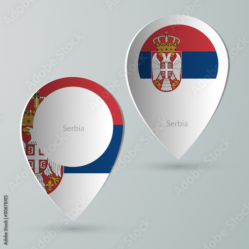 Free Download paper of map marker for maps serbia - GFXLoad