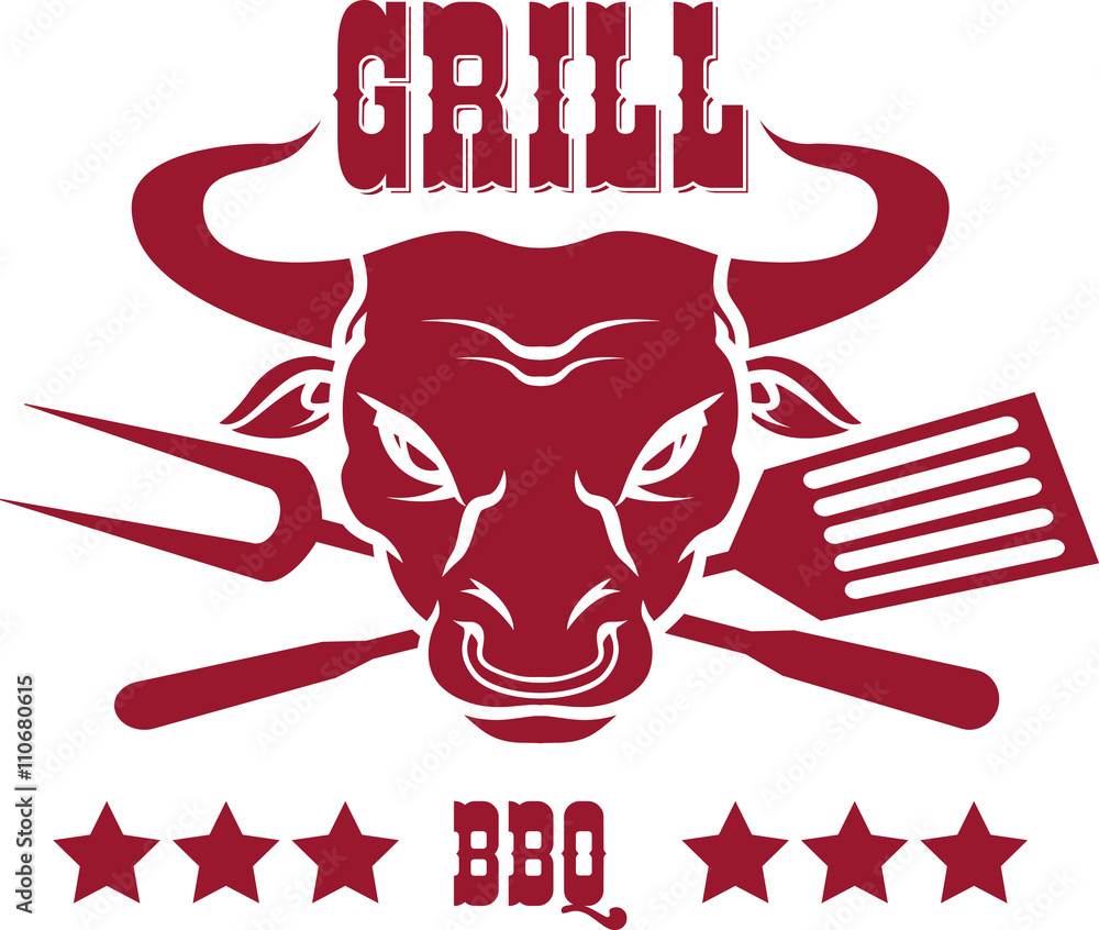 Steak house emblems templates. Grill. Barbecue and grill labels, badges, logos and emblems. Steak house restaurant menu design elements Steak house emblems templates. Grill. Barbecue and grill labels, badges, logos and emblems. Steak house restaurant menu design elements