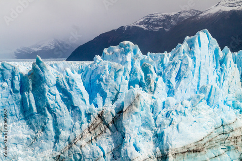 Detail of Perito Moreno glacier, Los Glaciares National Park, Patagonia, Argentina