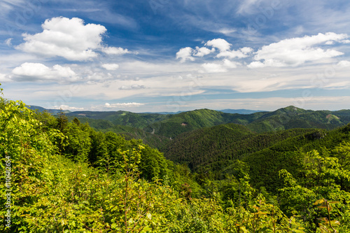 Nature along the cycling way from Malino Brdo to Revuce in Slova photo