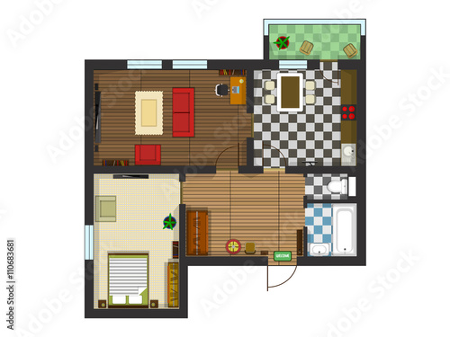 apartment plan