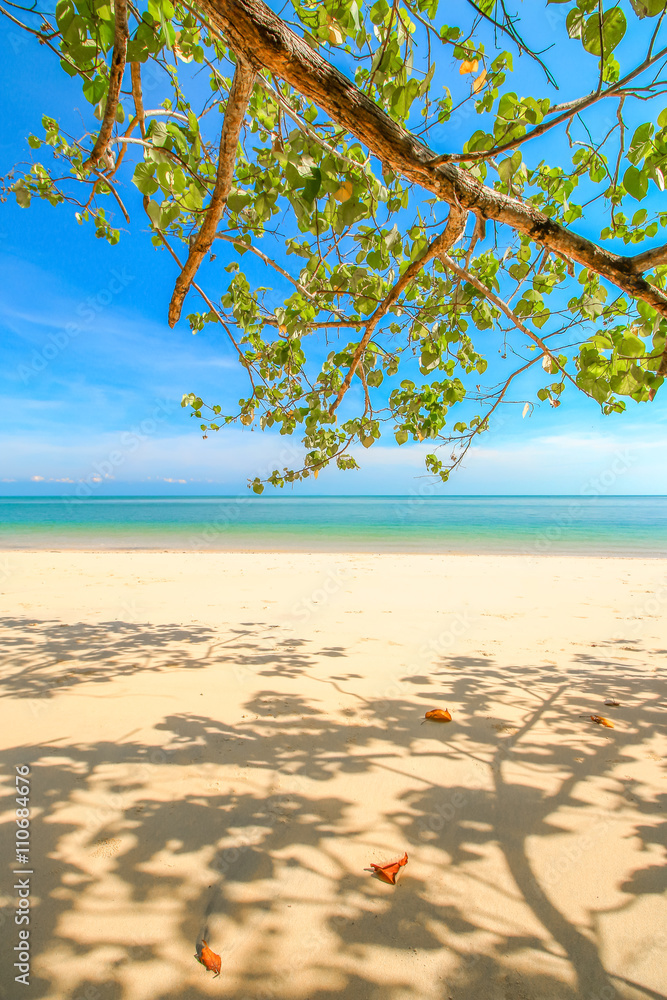 Beautiful beach of south of Thailand