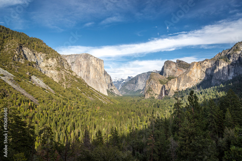 Beautiful scenario at the Yosemite National Park, California, USA