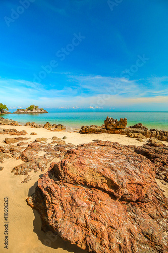 Beautiful beach of south of Thailand © thawornnurak