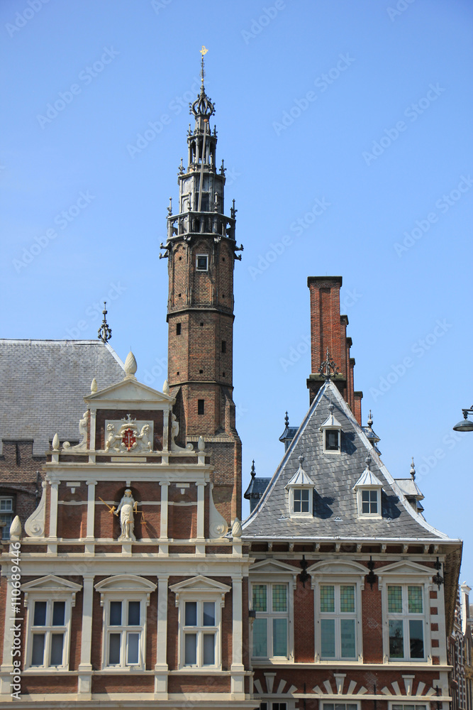 Haarlem City Hall facade