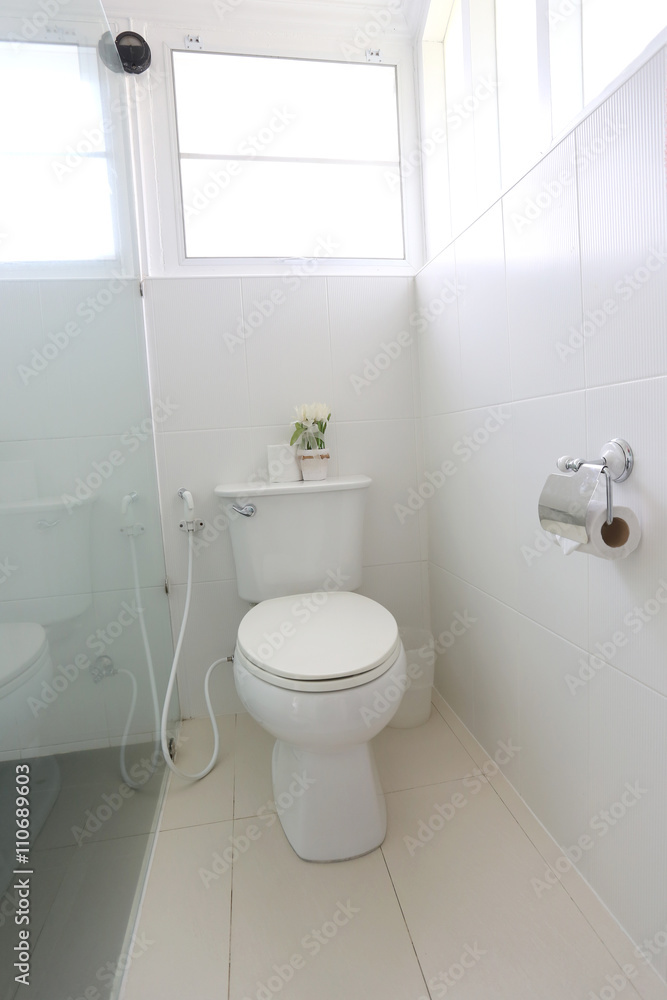 Sanitary ware object of bathroom interior. Sanitary ware object of bathroom interior.
