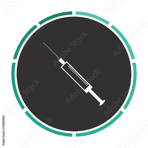 syringe computer symbol