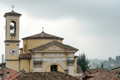 The church of Santa Grata inter Vites in Bergamo