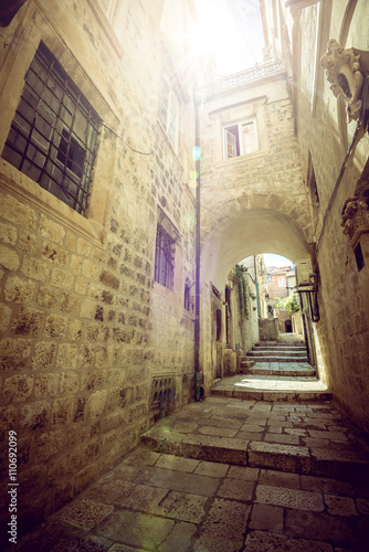 Dubrovnik street life  Croatia