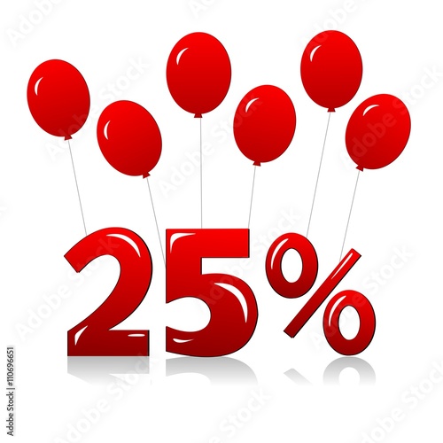 25%