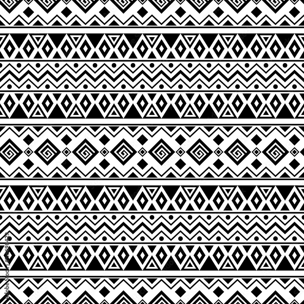 Seamless aztec pattern Seamless aztec pattern