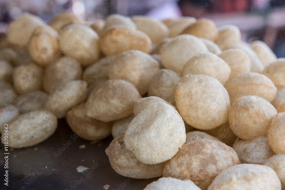 Golgappa in Market Golgappa in Market