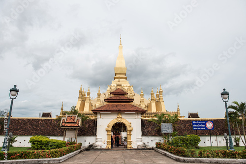 Golden Stupa in Laos