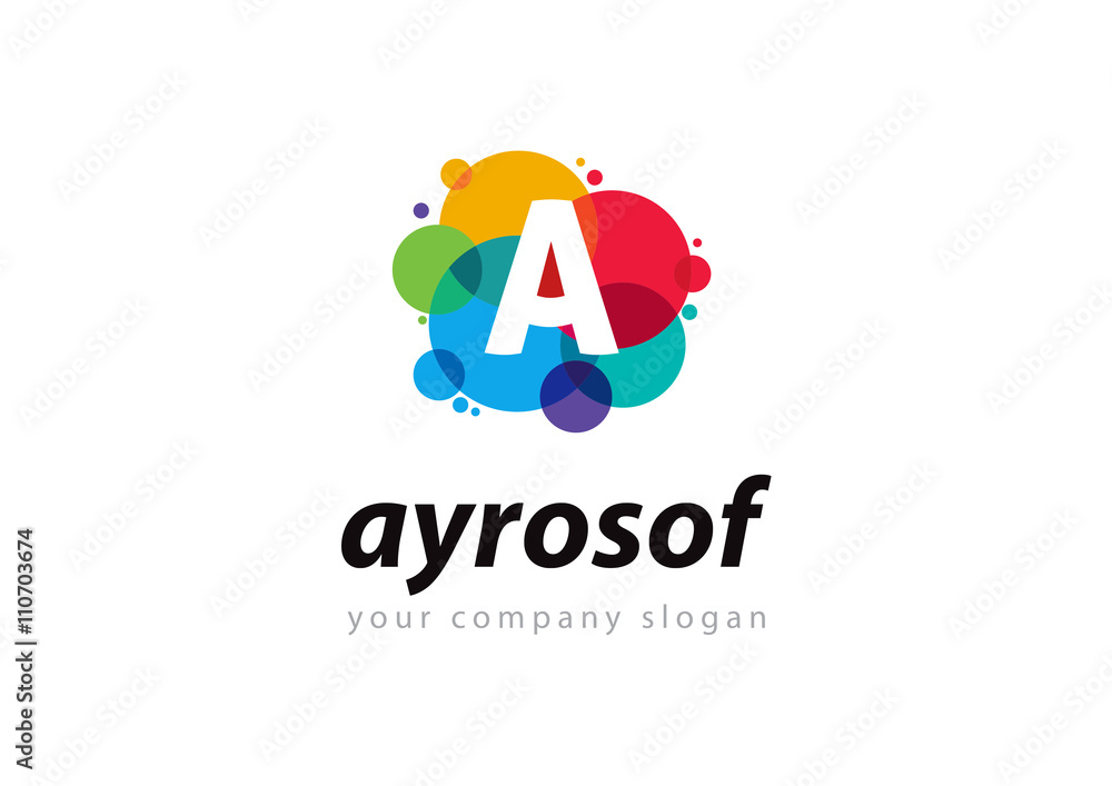 letter A logo Template for your company letter A logo Template for your company
