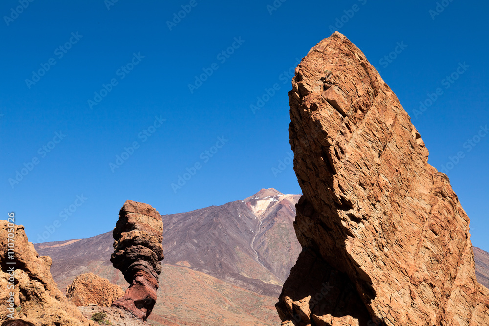 Mount Teide and it's surrounding area