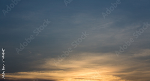 Evening sky © produck