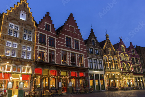 Bruges in Belgium during Christmas