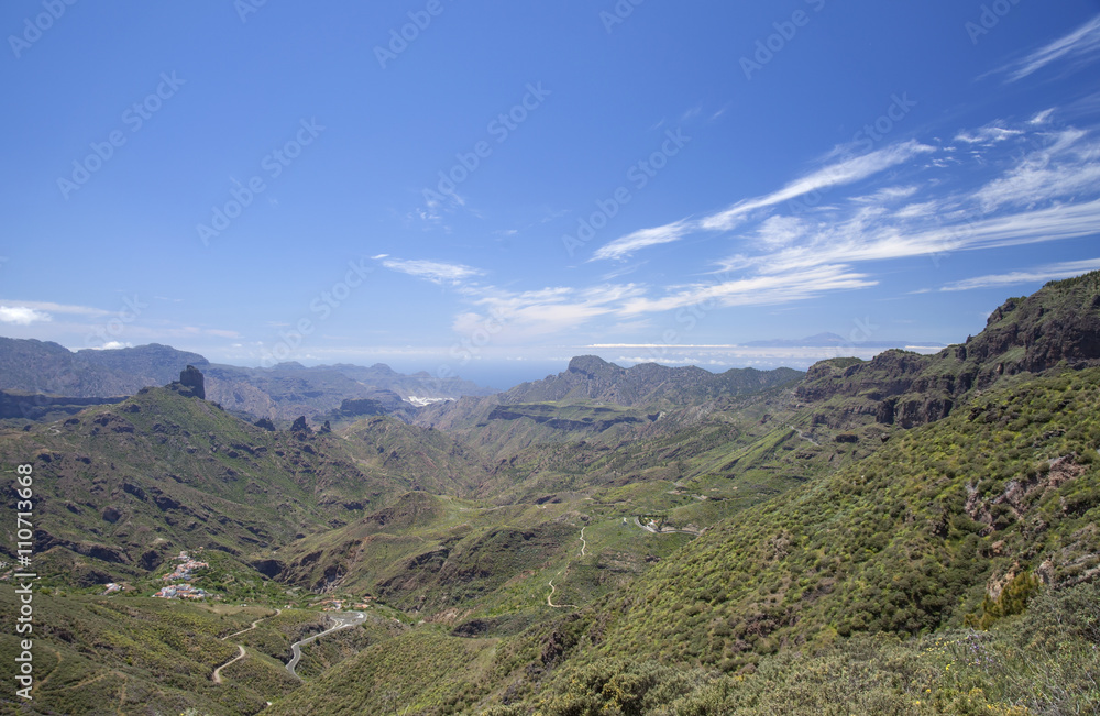 Gran Canaria, Calders de Tejeda in April Gran Canaria, Calders de Tejeda in April