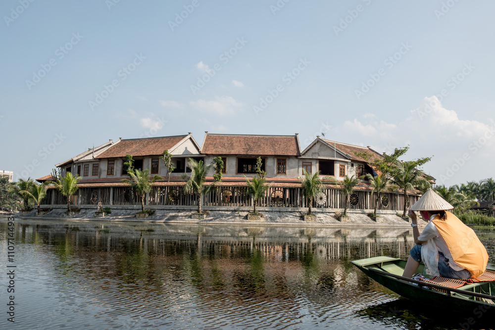 Tourist Resort on River
