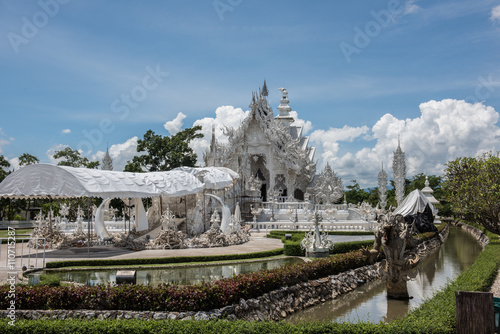 Wat Rong khun In Chiang Rai photo