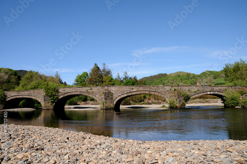 Llanelltyd Bridge Near Dolgellau in Snowdonia photo