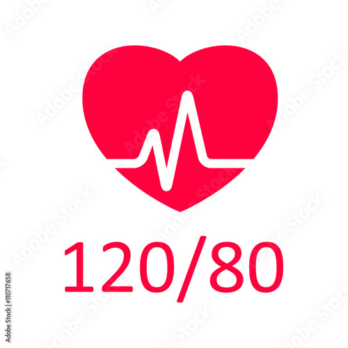 Vector blood pressure icon