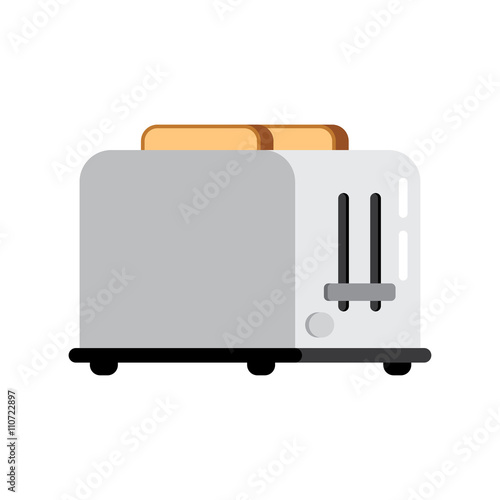Toaster and bread