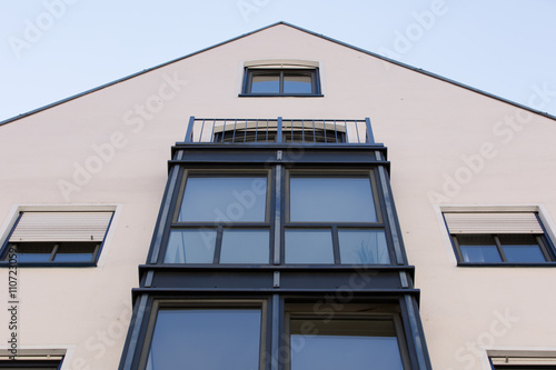 Fassade in deutscher Stadt - Modern gebaut