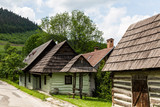 Exterior views of the village Cernova near Ruzomberok
