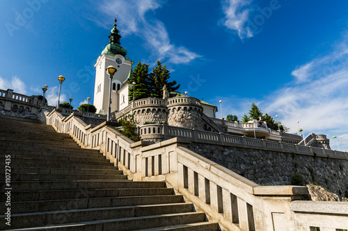 View to the church St. Andrew, a famous and historical buildings photo